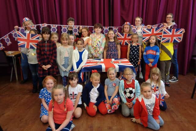 Brownies and Rainbows are pictured at the Platinum Jubilee event. Photo submitted