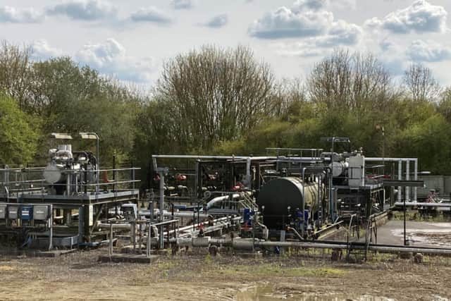 A geothermal well site at Kirkby Misperton, which could soon be re-purposed.