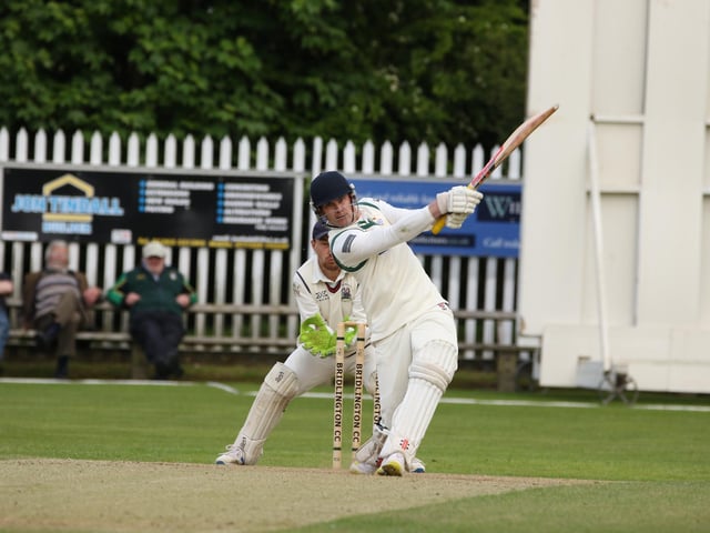 Bridlington CC 2nds hit out in their defeat at home to Seamer & Irton CC