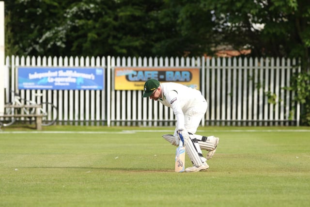 Bridlington CC 2nds batsman Sam Edmundson v Seamer & Irton CC