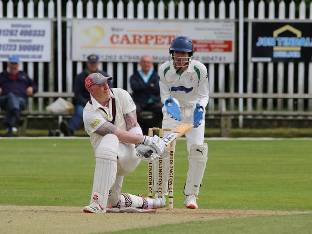 Seamer hit out