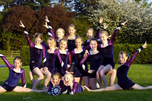Scarborough Gymnastics Academy girls do well at their first national championships. Pictured are the primary gym team, who came fourth in the British finals, but won highest score trophy.