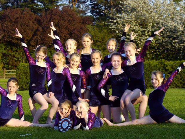 Scarborough Gymnastics Academy girls do well at their first national championships. Pictured are the primary gym team, who came fourth in the British finals, but won highest score trophy.