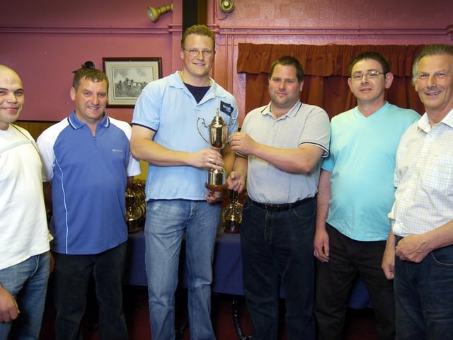Scarborough Darts and Dominoes League presentation night at the Corporation Club.