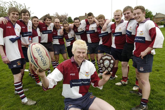 Scarborough u18s rugby team were runners up in a recent competition. Captain David Snodin leads the team.