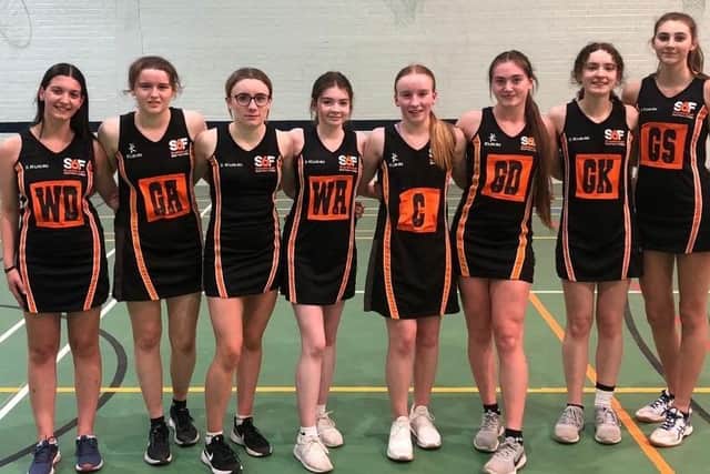 LEAGUE CHAMPIONS: The Scarborough 6th Form College netball first team won the AoC Sport Yorkshire East League A title