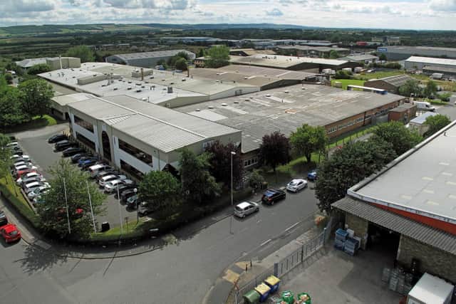 Scarborough's Pindar House, site of the former Pindar printing firm.