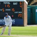 Cameron Cooper in batting action