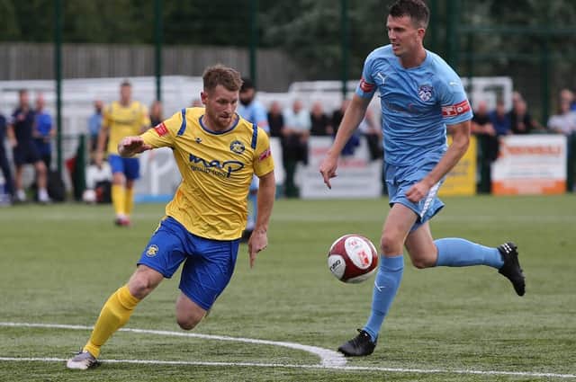 Jonathan Franks has signed for Whitby Town
Photo Credit: Harry Cook/Stockton Town Football Club