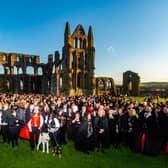 Vampire record attempt at Whitby Abbey Pic: James Hardisty
