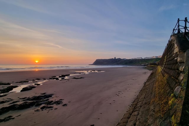 Stunning sunrise at the headland, North Bay.