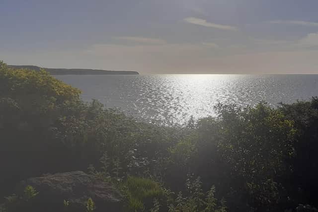This image of the sun lighting up the sea in Bridlington Bay was captured by Gary Sollitt.