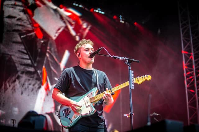 Sam Fender launches Scarborough Open Air Theatre's 2022 season. (Credit: Cuffe and Taylor)
