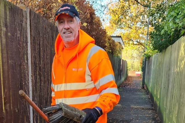 Tom Cone said his final goodbyes to his colleagues on the Street Scene Team at East Riding Carnaby Depot, leaving his refuse collection, bin loading, and litter picking duties.