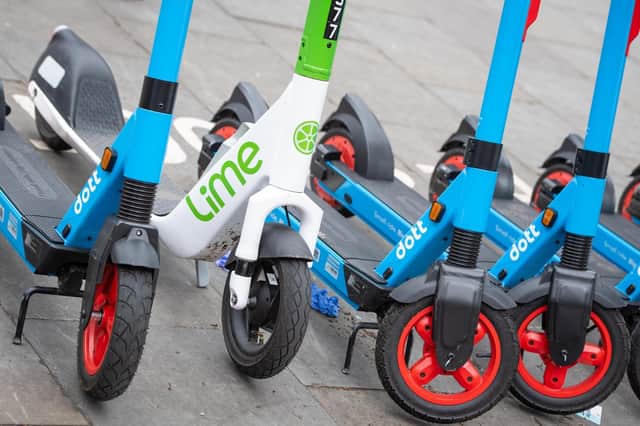 There were recorded 12 casualties from e-scooter accidents in 2021. Photo: PA Images