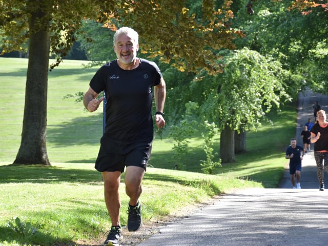 Action from Sewerby Parkrun
