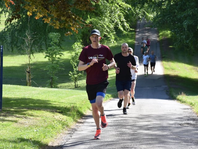 Action from Sewerby Parkrun