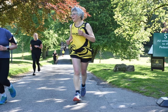 A Bridlington Road Runner in action at Sewerby Parkrun