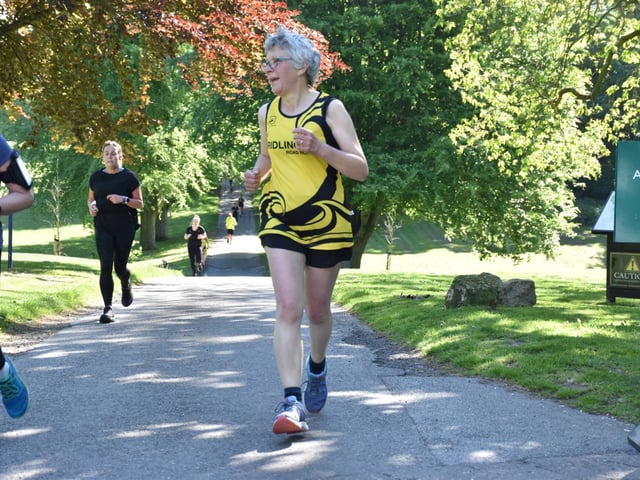A Bridlington Road Runner in action at Sewerby Parkrun