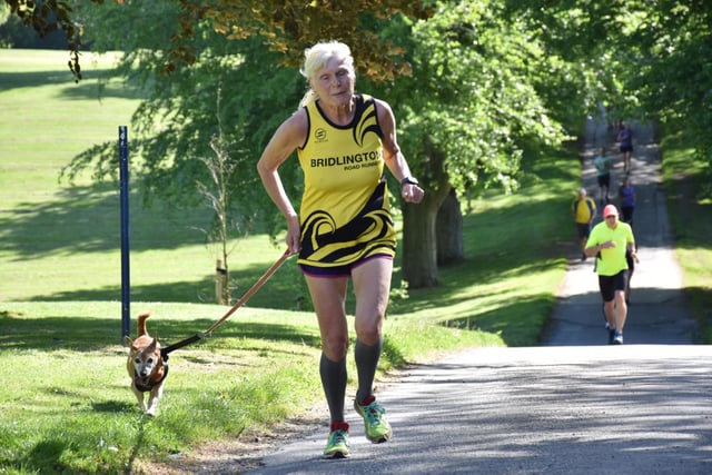 A Brid Road Runner in action at Sewerby Parkrun on Saturday May 28 2022