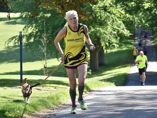 A Brid Road Runner in action at Sewerby Parkrun on Saturday May 28 2022