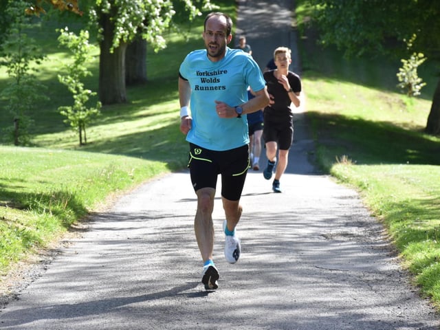 Action from Sewerby Parkrun