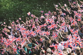 A sea of red, white and blue flags greeted the Queen when she opened the newly restored Open Air Theatre in 2010.