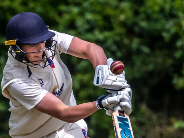 Cayton CC in batting action