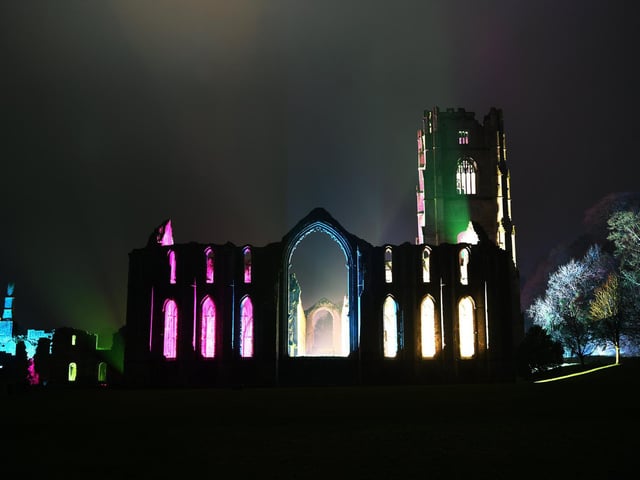 This ruined Cistercian monastery has a number of ghostly visitors. In the past a ghostly choir has been heard chanting in the Chapel of Nine Altars, and in the
nearby Fountains Hall, it is believed that the daughter of Sir Stephen Proctor, who built the hall, haunts this hall and is expected to do so for the rest of eternity.