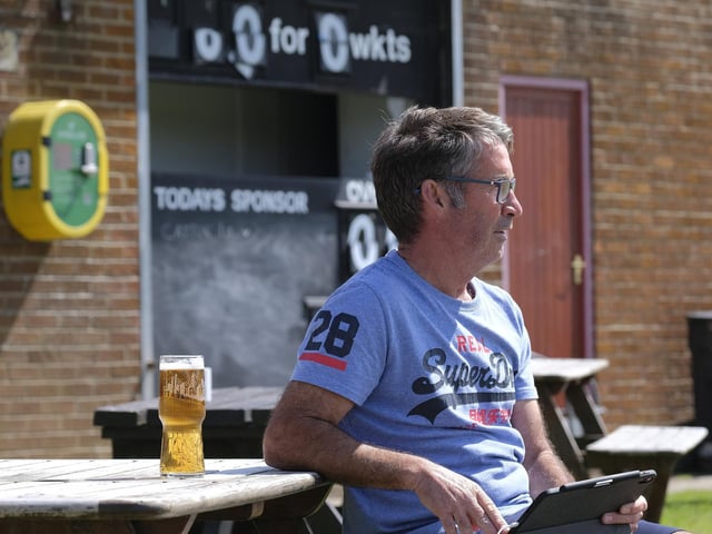 Keeping score at Cayton 2nds v Ganton