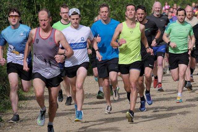 Setting the pace at the North Yorkshire Water Parkrun on Saturday May 28 2022