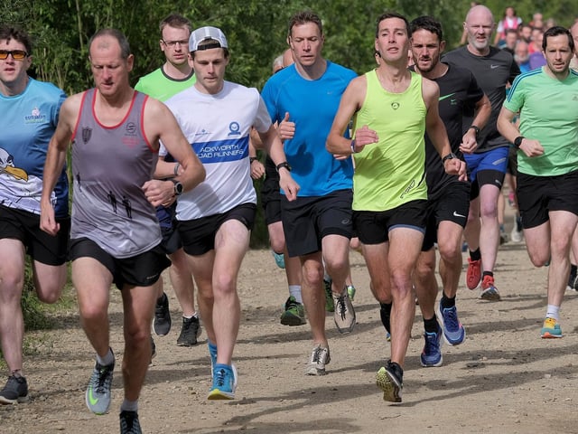 Setting the pace at the North Yorkshire Water Parkrun on Saturday May 28 2022