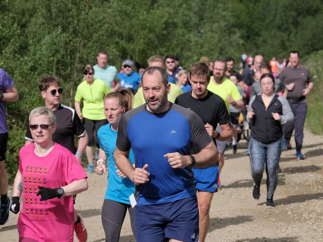 Action from North Yorkshire Water Parkrun on Saturday May 28 2022