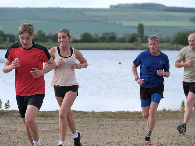 Action from North Yorkshire Water Parkrun on Saturday May 28 2022