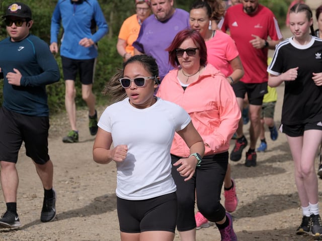 Action from North Yorkshire Water Parkrun on Saturday May 28 2022