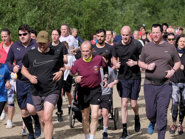 Action from North Yorkshire Water Parkrun on Saturday May 28 2022