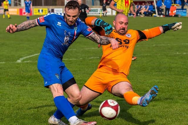 21-year-old striker Marcus Giles made 17 appearances for the Seasiders last season