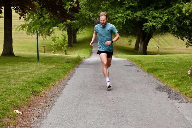 Barnsley AC's Gareth Cooke won the Sewerby Parkrun on Saturday June 4