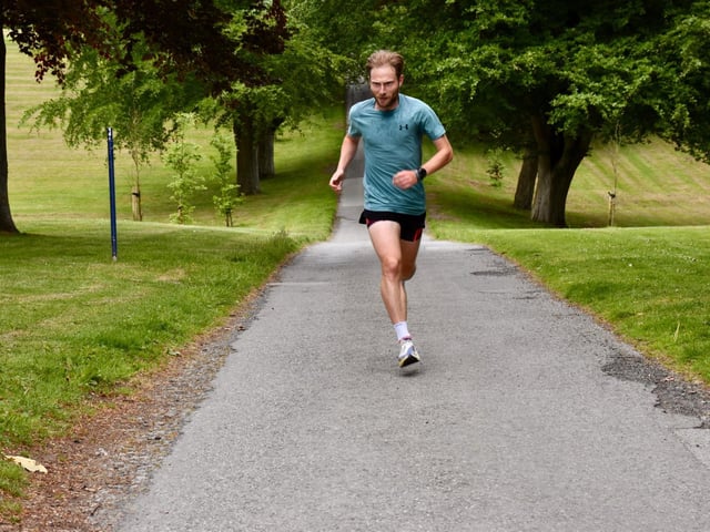 Barnsley AC's Gareth Cooke won the Sewerby Parkrun on Saturday June 4