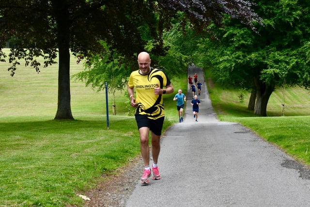 Bridlington Road Runners' Martin Hutchinson claimed 13th place at Sewerby Parkrun