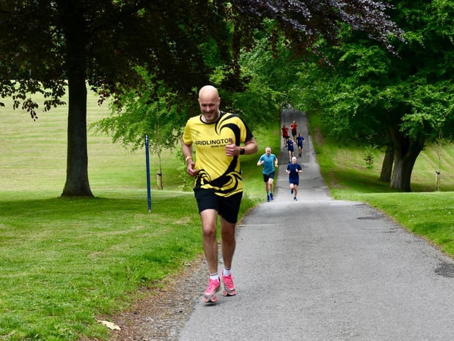 Bridlington Road Runners' Martin Hutchinson claimed 13th place at Sewerby Parkrun