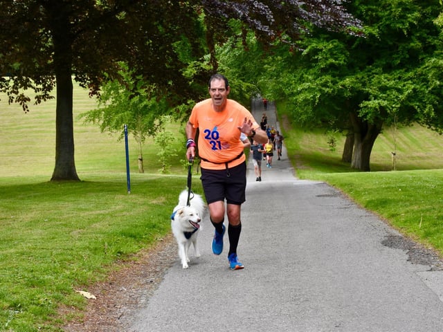 Bridlington Road Runners' Stuart Gent at Sewerby Parkrun