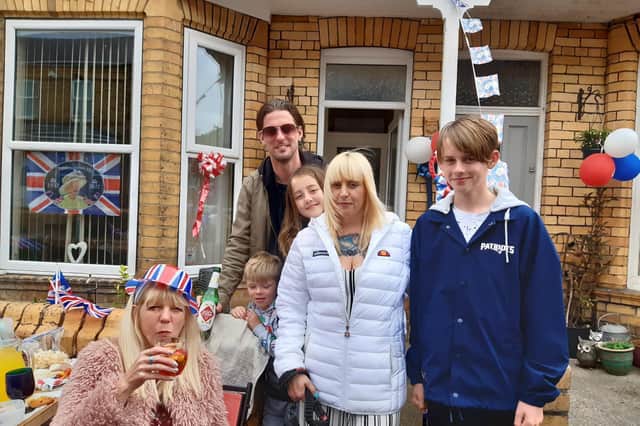 Residents of Mayville Avenue, Scarborough, at the street party raised a glass to mark the Queen's platinum jubilee