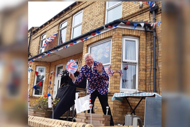 Nigel Cunningham set up his DJ gear in a front garden and got Mayville Avenue into the party spirit
