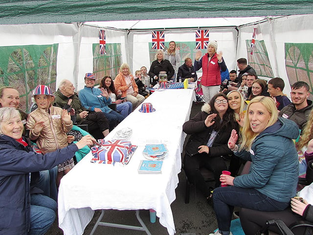 Residents of Newlands parties together