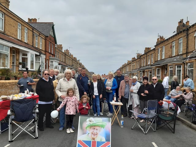 Residents of Mayville Avenue arranged for the road to be closed so they could mark the platinum jubilee traffic free