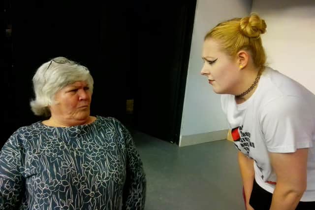 The play at Spotlight focuses on two key characters – Nora and Kylie. Photo submitted