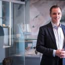Chief executive of Scarborough Museums and Galleries Andrew Clay in the Rotunda