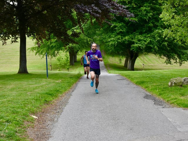Action from Sewerby Parkrun