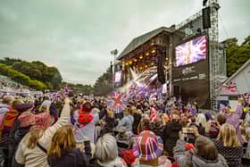 Yorkshire's Platinum Concert at Scarborough Open Air Theatre. Photo: Cuffe and Taylor.